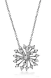 Hueb Luminus Large Pendant Necklace (online Trunk Show) In White Gold/ Diamond