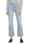 Mother The Tripper Crop Bootcut Jeans In Thanks Again
