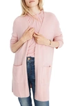 Madewell Kent Cardigan Sweater In Wisteria Dove