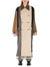 LOEWE LOEWE MEN'S MULTIcolour CASHMERE COAT,H2291280PO9990 S