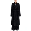 ANN DEMEULEMEESTER ANN DEMEULEMEESTER WOMEN'S BLACK VISCOSE COAT,19023204P192099 S