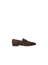 PRADA SUEDE LOAFER,2DB185103 F0003 MORI