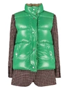 BURBERRY WOOL JACKET WITH PADDED VEST,11147895