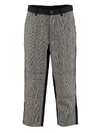 COMME DES GARÇONS SHIRT PRINCE OF WALES CHECK WOOL TROUSERS,11147605
