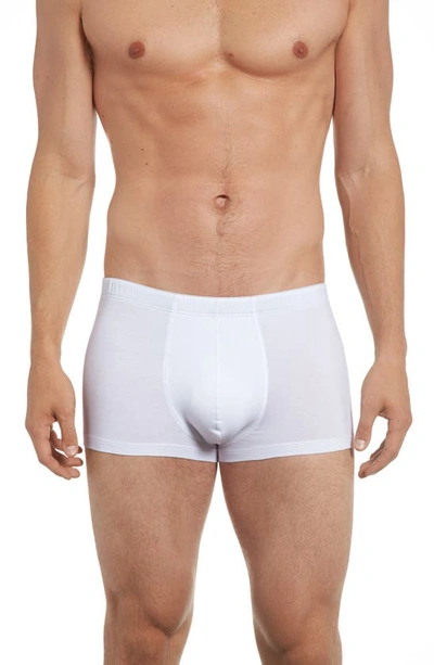 Hanro Cotton Superior Boxer Briefs In White