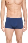 Hanro Cotton Superior Boxer Briefs In Ferminate Blue