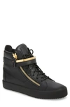 GIUSEPPE ZANOTTI DENNY HIGH TOP SNEAKER,RM00038