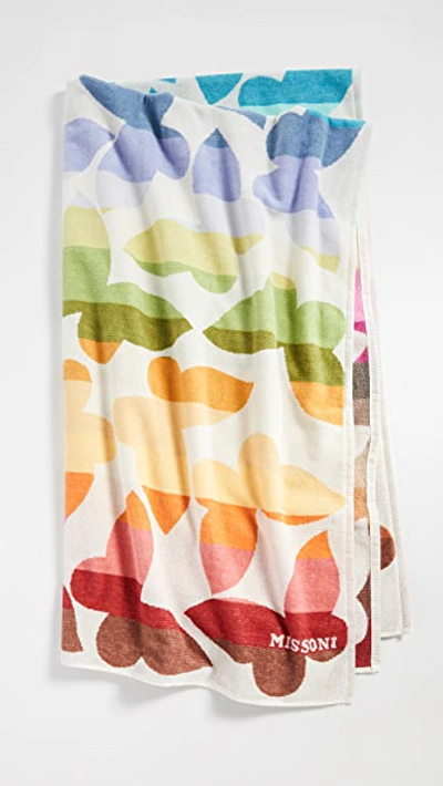 Missoni Jamelia Beach Towel In Multicolor