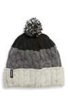 Patagonia Pom Beanie In Glacier Stripe Drift Gry