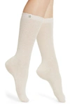 Ugg Classic Boot Socks In Cream-white