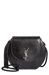 SAINT LAURENT DEMI LUNE GENUINE SNAKESKIN MINAUDIERE,591417L031N