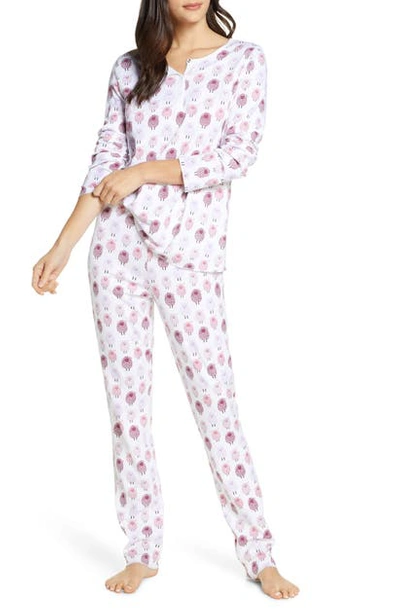 Roller Rabbit Woolies Pajamas In Berry