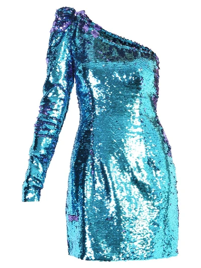 Amen Sequined Dress In Blue