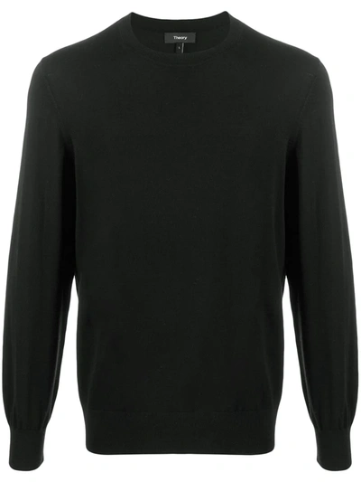 THEORY LONG SLEEVE KNITTED JUMPER