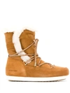 MOON BOOT SHEARLING SNOW BOOTS