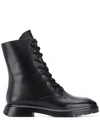 Stuart Weitzman Mckenzee Leather Ankle Boots In Black