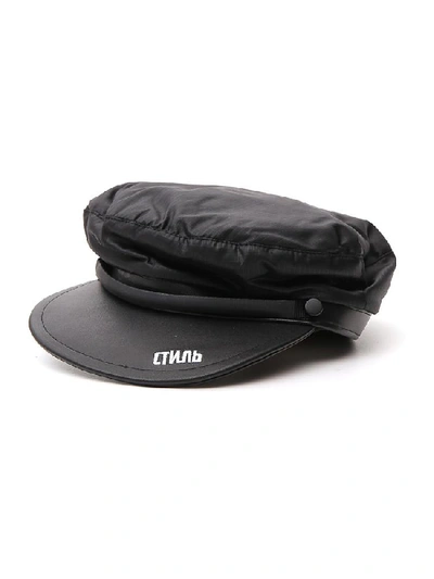 Heron Preston Cappello Baker Ctnmb In Black