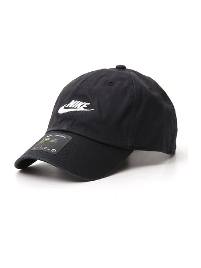 Nike Logo Baseball Cap In Black