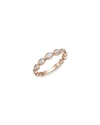 MEMOIRE STACKABLES 18K ROSE GOLD DIAMOND MARQUISE RING,PROD225810650