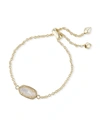 Kendra Scott Elaina Birthstone Bracelet In Ivory