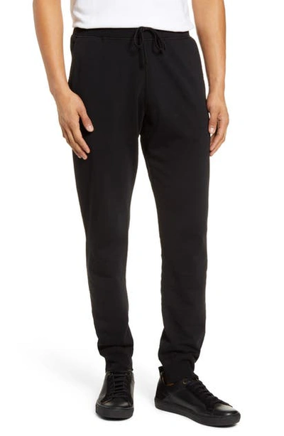 Reigning Champ Slim Fit Terry Sweatpants In Black