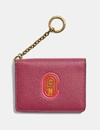 COACH COACH KEY RING CARD CASE WITH PATCH,88721