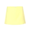 ATTICO COTTON-BLEND MINISKIRT,P00422686