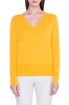 AKRIS CASHMERE V-NECK SWEATER,603500222803