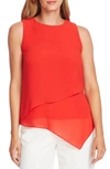 VINCE CAMUTO TIERED SLEEVELESS TOP,9169078