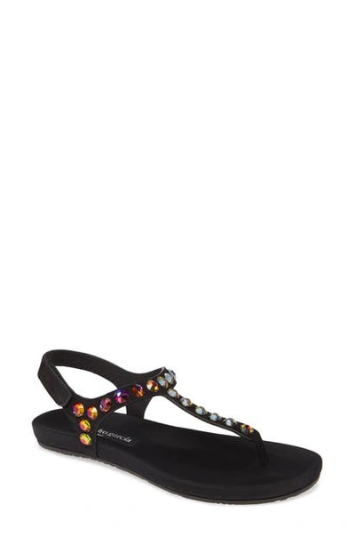 Pedro Garcia Judith Sandal In Black/ Multi