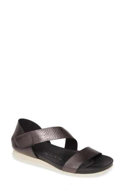 Pedro Garcia Jedda Strappy Wedge Sandal In Black