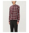 THE KOOPLES CHECK-PRINT COTTON-BLEND JACKET