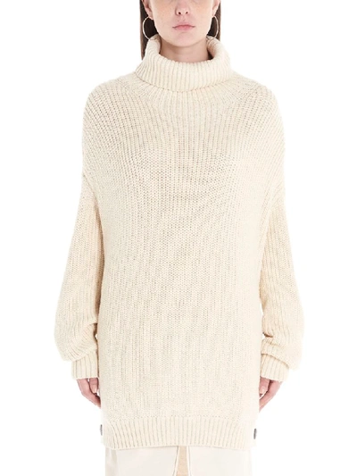 Mara Hoffman White Wool Sweater