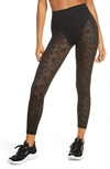 ADAM SELMAN SPORT FRENCH CUT LEGGINGS,15002PERF