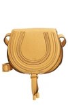 Chloé Marcie Shoulder Bag In Leather Color Leather In Honey Gold
