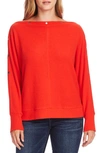 VINCE CAMUTO SNAP TRIM DOLMAN SLEEVE SWEATER,9069628