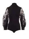 GIVENCHY GIVENCHY WOMEN'S BLACK VISCOSE BODYSUIT,BW60KU4Z5U001 S