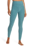 Beyond Yoga Midi High Waist Leggings In Wild Sage-deep Sage