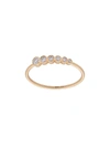 SOPHIE BILLE BRAHE 18KT GOLD LUNE DIAMOND RING,RI22 PLG WH 52 CON