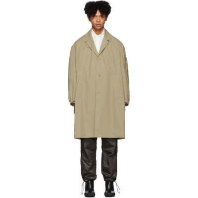 Random Identities Beige Car Coat