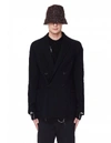 THE ROW BLACK WOOL & CASHMERE NICK JACKET,93W1531/BLK