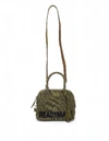 READYMADE EMBROIDERED KHAKI COTTON BAG,RE-CO-KH-00-00-91/GRN