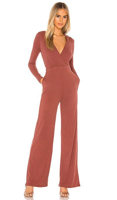 Lovers & Friends Starlight Jumpsuit In Rose