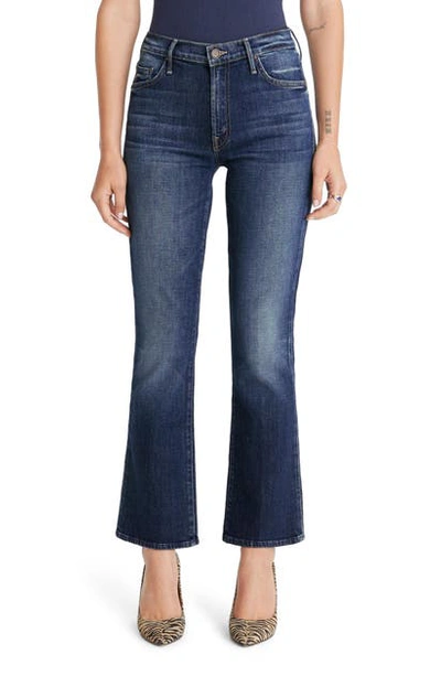 Mother The Outsider Ankle Flare Jeans In Roasting Nuts