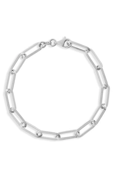 Argento Vivo Knife Edge Link Bracelet In Silver