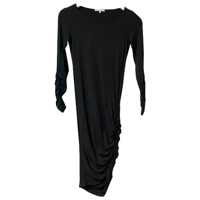 Pre-owned Patrizia Pepe Mini Dress In Black