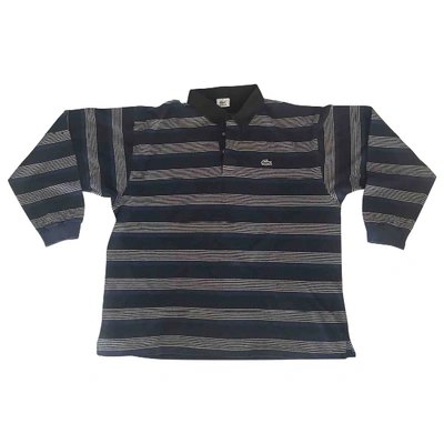 Pre-owned Lacoste Polo Shirt In Blue