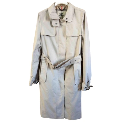 Pre-owned Burberry Trench Coat In Beige