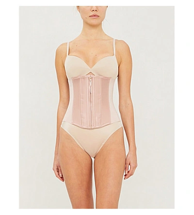 Spanx Under Sculpt Corset In Cameo Pink