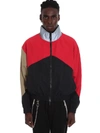 RHUDE FLIGHT JACKET CASUAL JACKET IN RED TECH/SYNTHETIC,11152270